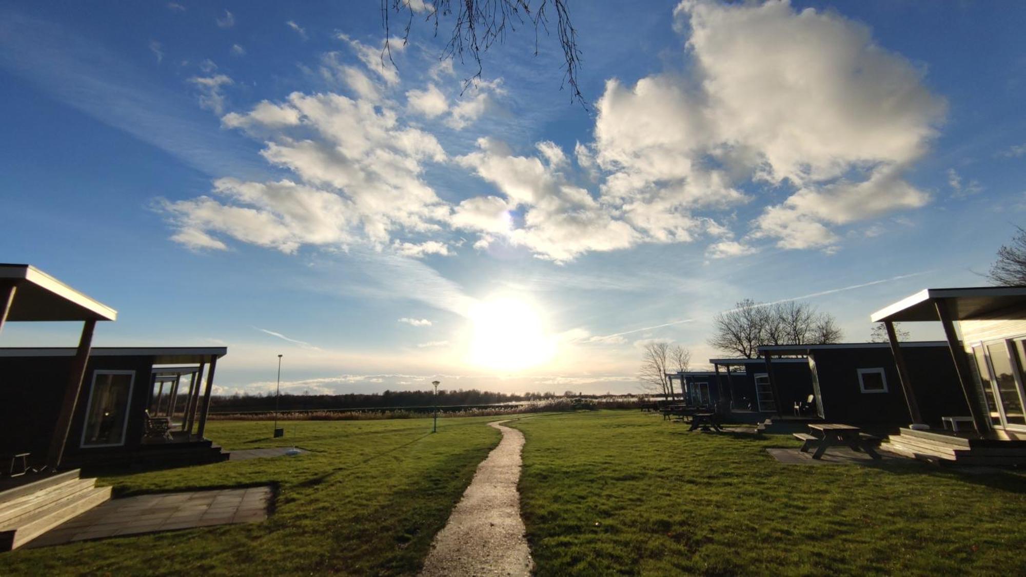 Mobilheim Herz Lauwersoog - Chalet Robbengat Esterno foto